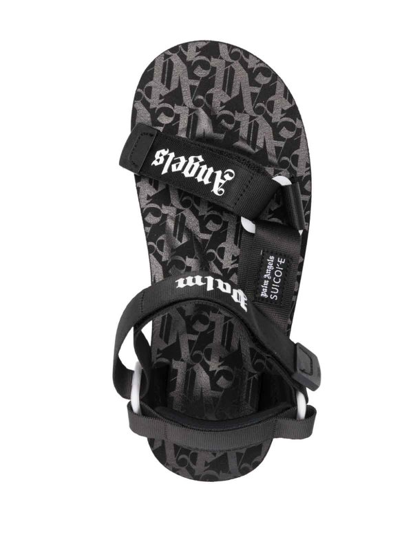 サンダル - 黒 shop online: Palm Angels