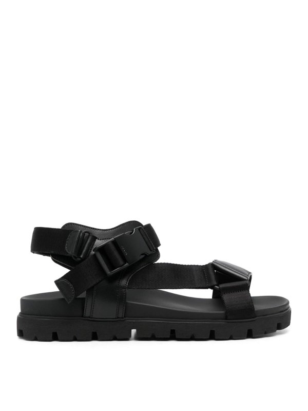 PRADA: sandals - Buckle-fastening open-toe sandals