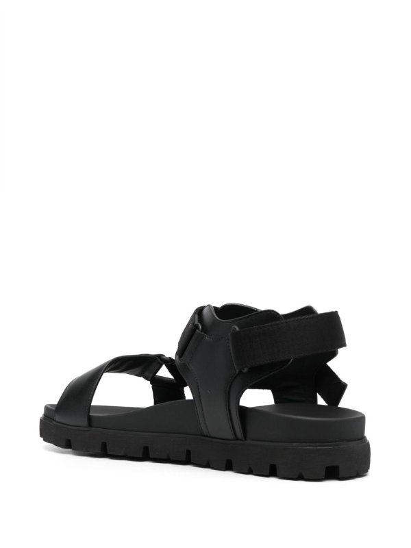 The Best Shops PRADA: sandals - Buckle-fastening open-toe sandals