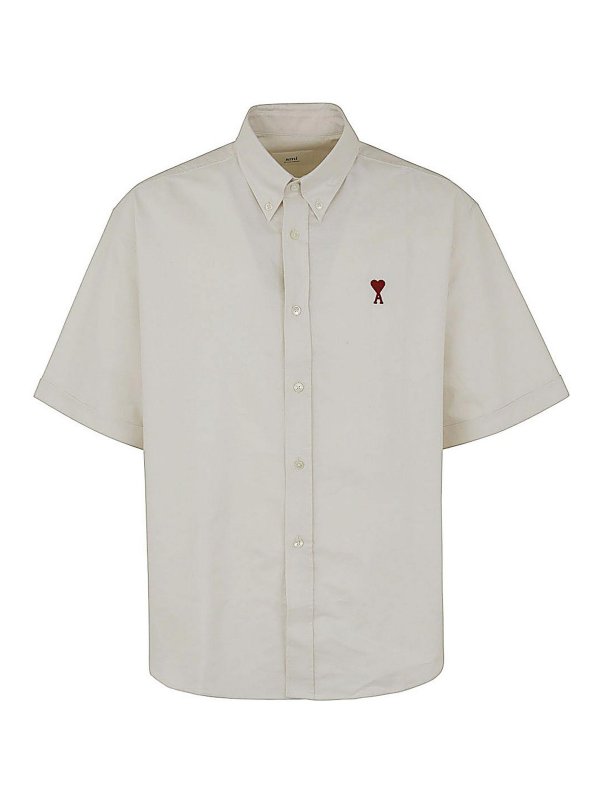 AMI PARIS: camicie - Camicia a maniche corte