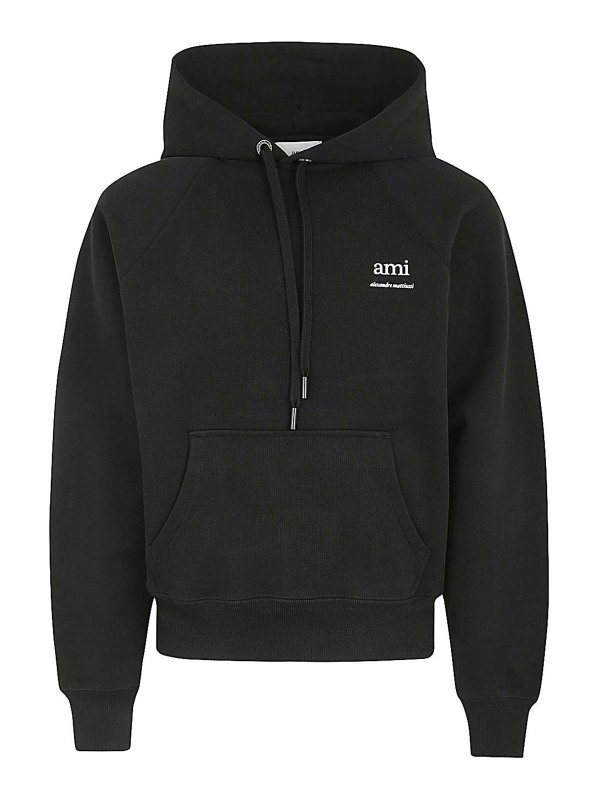 AMI PARIS: スウェット＆セーター - スウェットシャツ/セーター - 黒