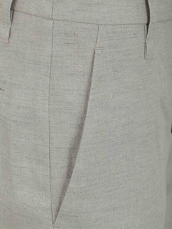 The Best Shops BRUNELLO CUCINELLI: トラウザーショーツ - ショートパンツ - グレー