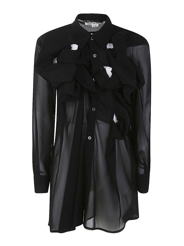 COMME DES GARCONS: シャツ - シャツ - 黒