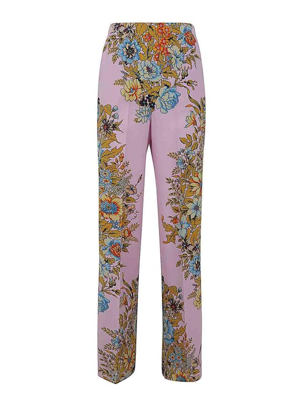 ETRO: casual trousers - Printed trouser