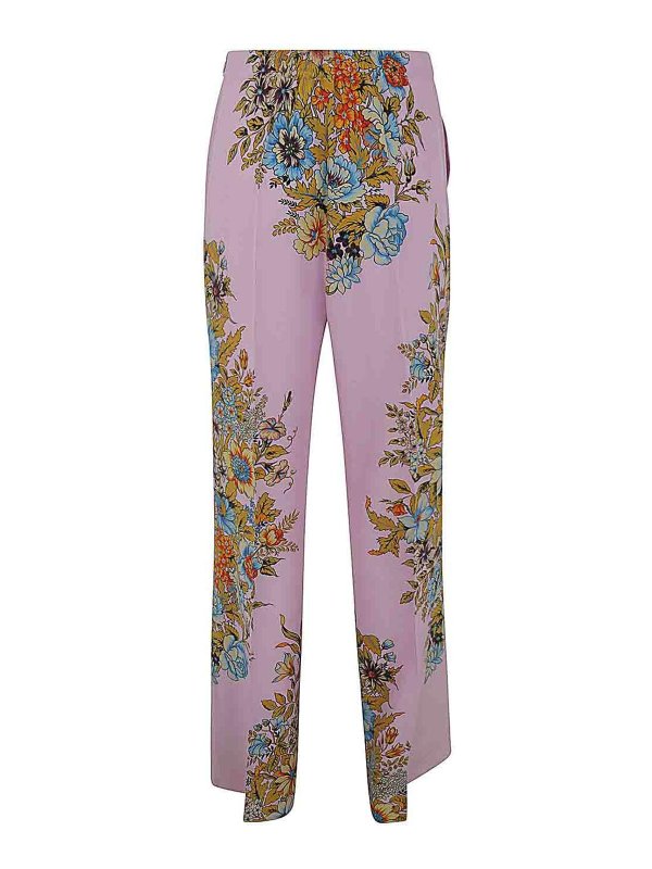 ETRO: casual trousers online - Printed trouser