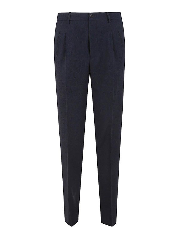 GIORGIO ARMANI: pantaloni shorts - Pantaloni con due pences