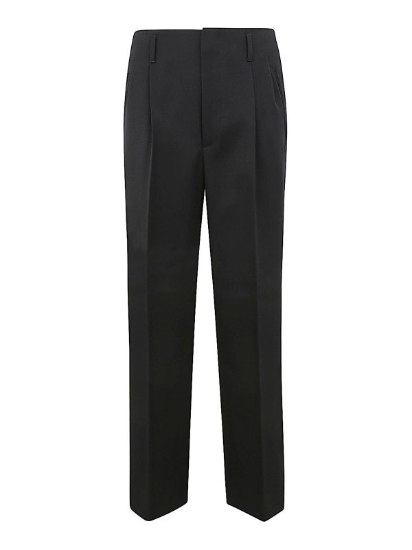 GOLDEN GOOSE: pantaloni casual - Pantaloni a gamba larga