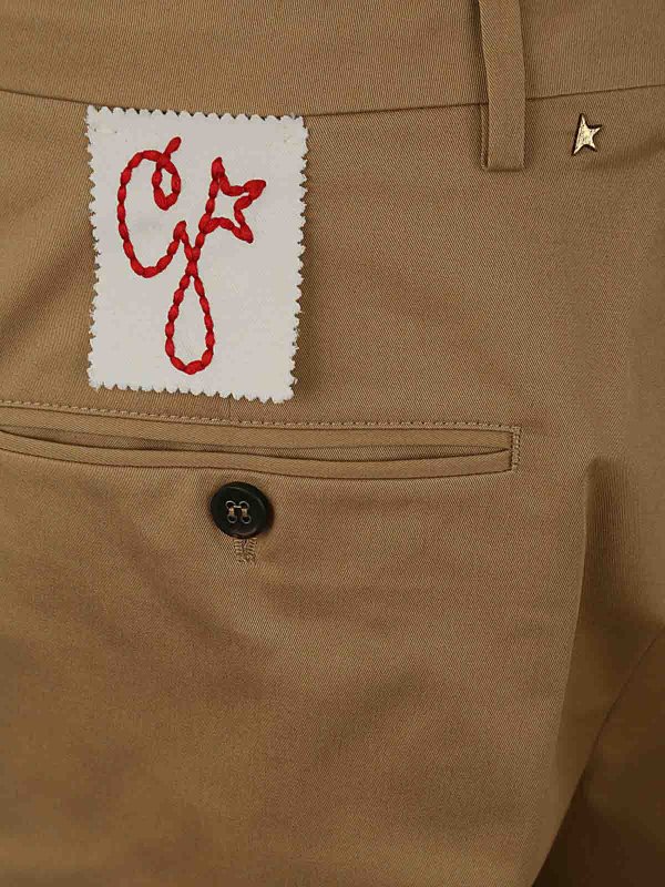 The Best Shops GOLDEN GOOSE: Pantalons casual - Pantalons Décontractés - Marron