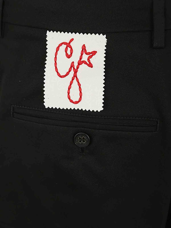 The Best Shops GOLDEN GOOSE: Pantalones casual - Pantalón Casual - Negro