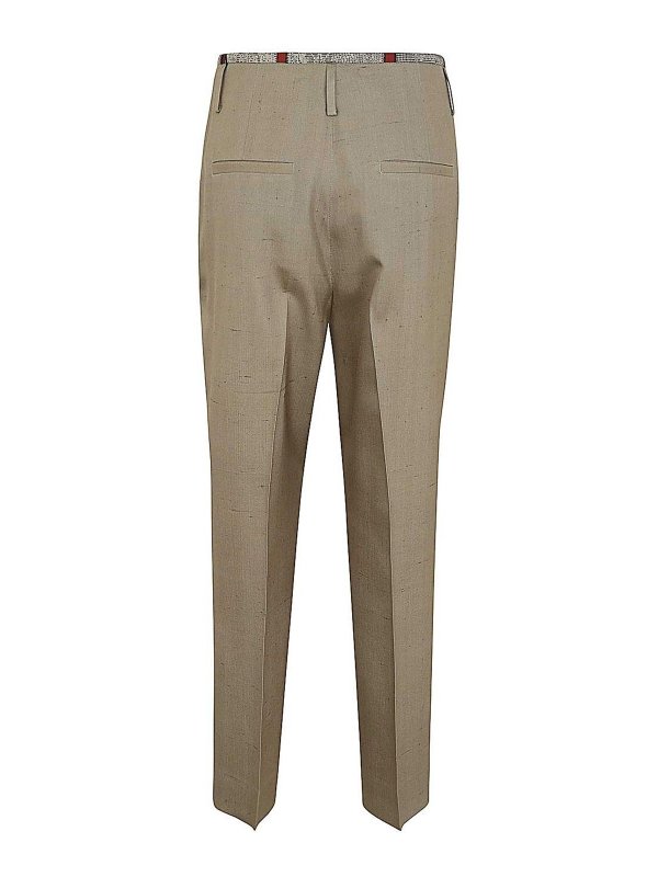 IBRIGU: Pantaloni sartoriali online - Pantaloni in seta