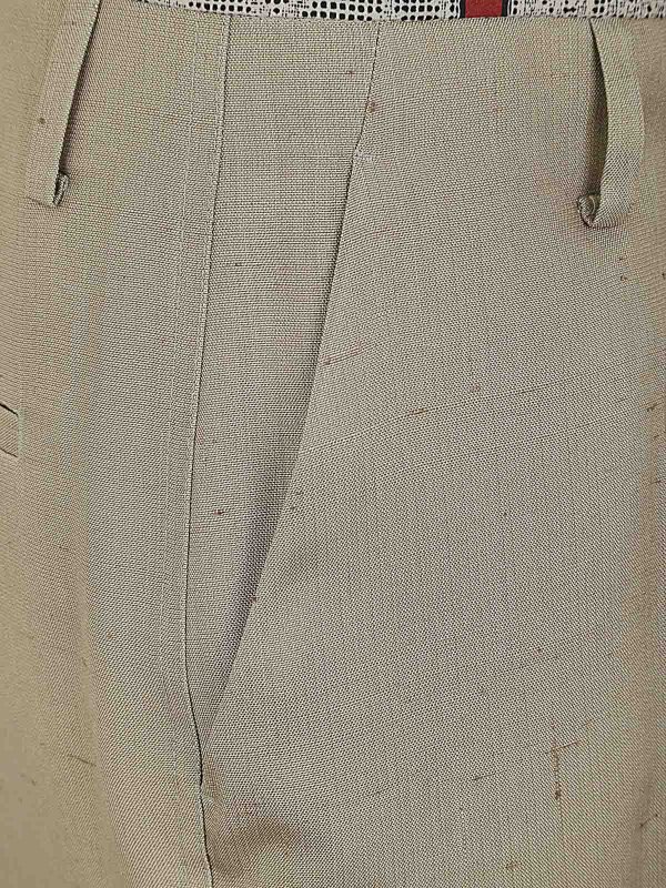 The Best Shops IBRIGU: Pantaloni sartoriali - Pantaloni in seta