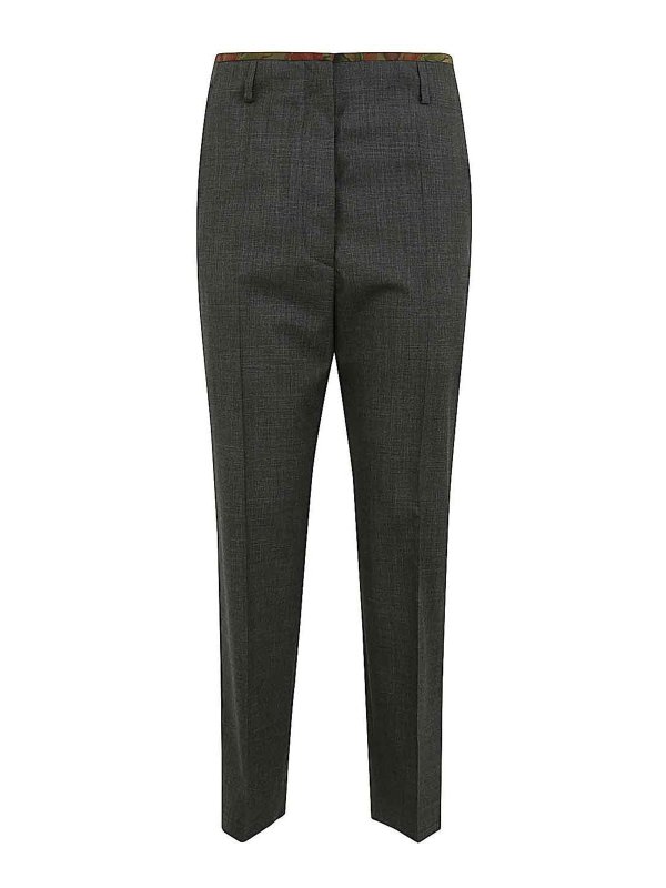 IBRIGU: テーラードトラウザー - ショートパンツ - グレー