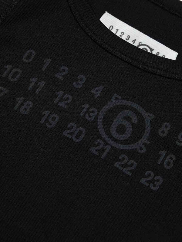 The Best Shops MM6 MAISON MARGIELA: トップス＆タンクトップ - トップ/タンクトップ - 黒