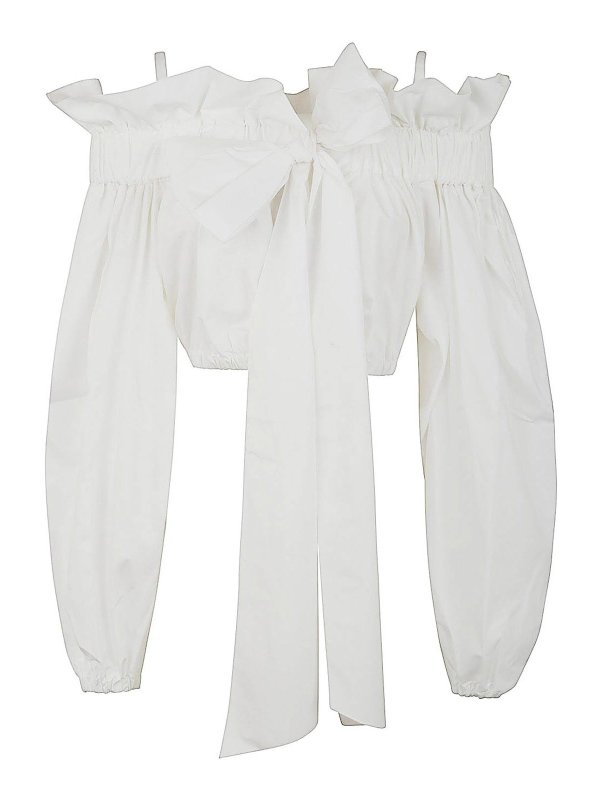 PATOU: Tops & Débardeurs - Top - Blanc