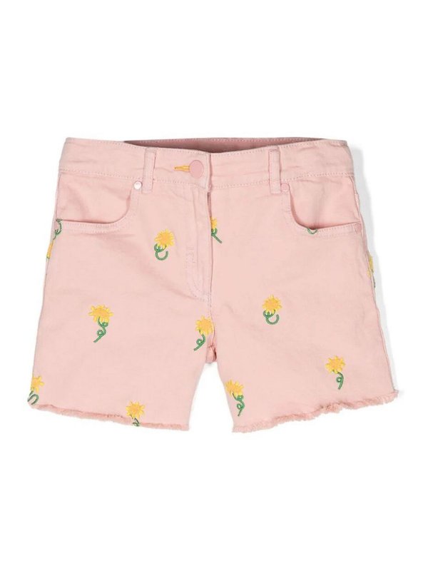 Stella McCartney Kids: Hosen Shorts - Shorts - Rosa