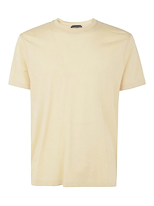 TOM FORD: Suéteres con cuello pico - Suéter Cuello Redondo - Marrón