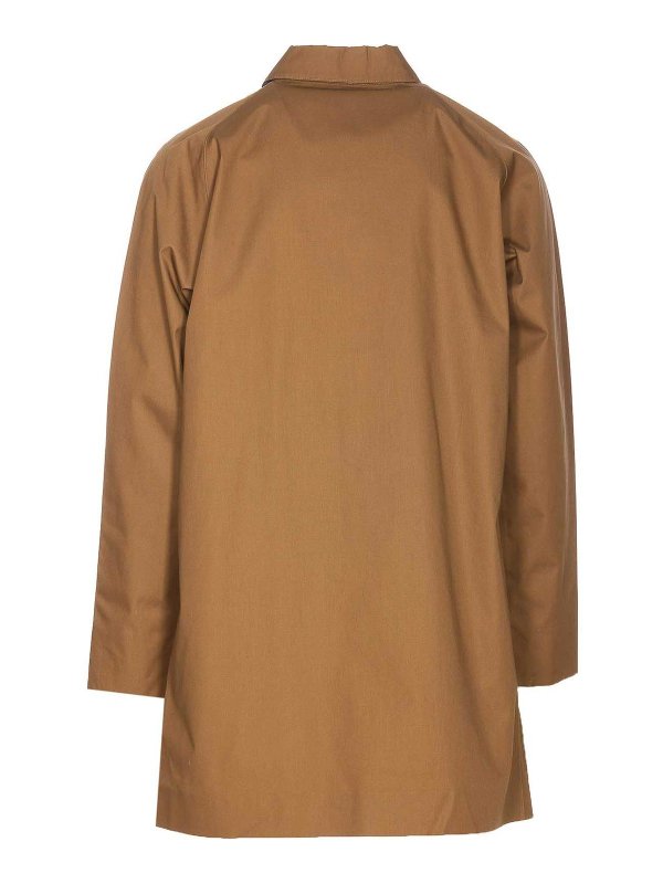 BARBOUR: casual jackets online - Military brown rokig jacket with buttons