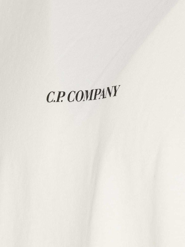 The Best Shops C.P. COMPANY: Camisetas - Camiseta - Blanco