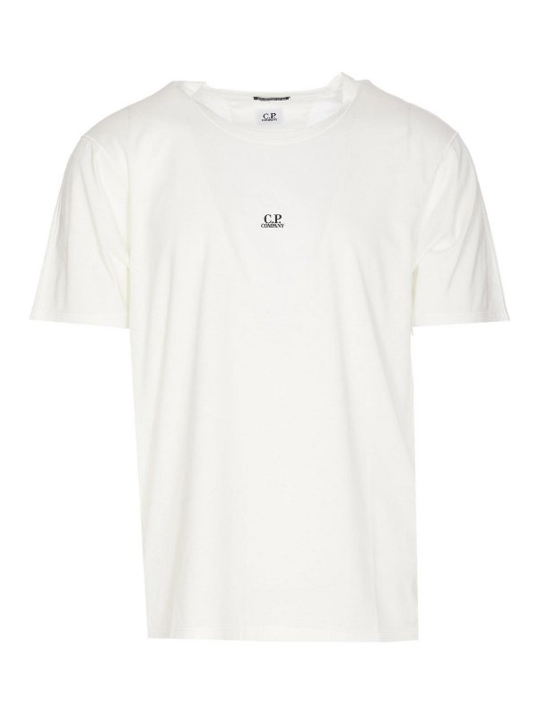 C.P. COMPANY: T-shirts - T-Shirt - Weiß