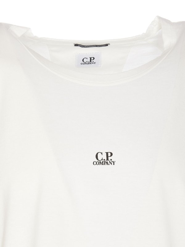T-Shirt - Weiß shop online: C.P. COMPANY
