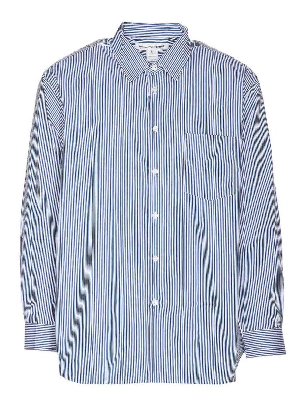 COMME DES GARCONS: シャツ - シャツ - ブルー