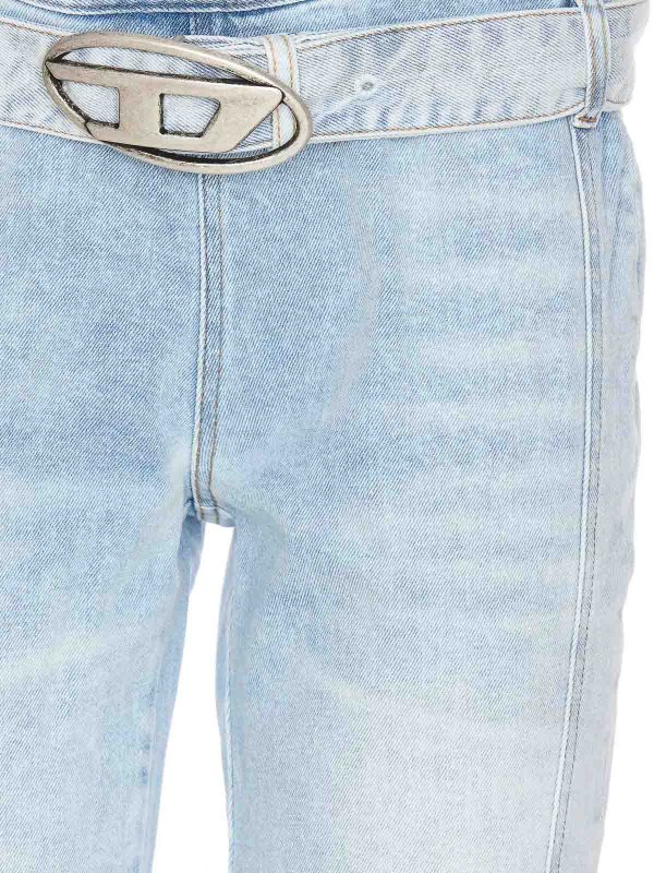 ストレートジーンズ - ブルー shop online: DIESEL