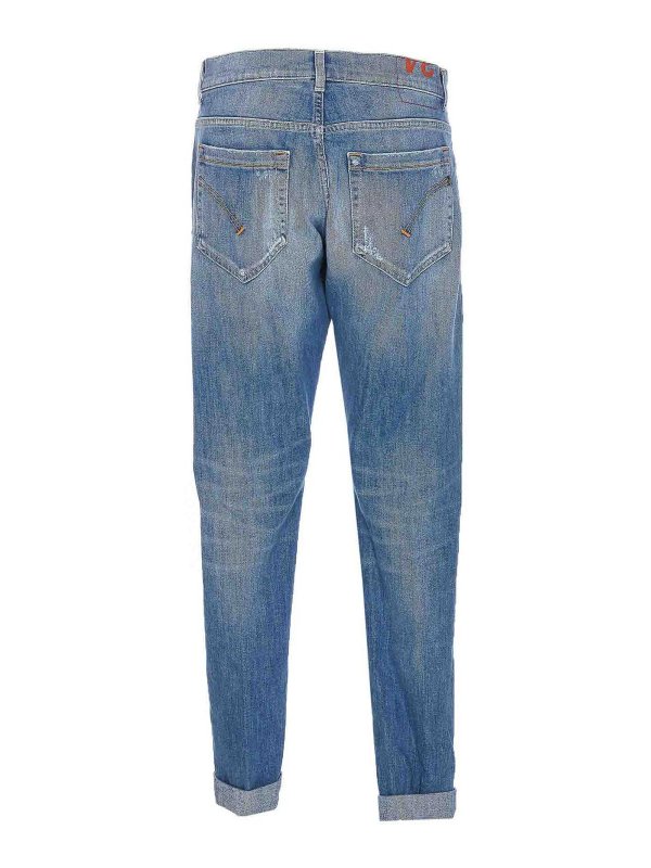DONDUP: straight leg jeans online - George denim jeans