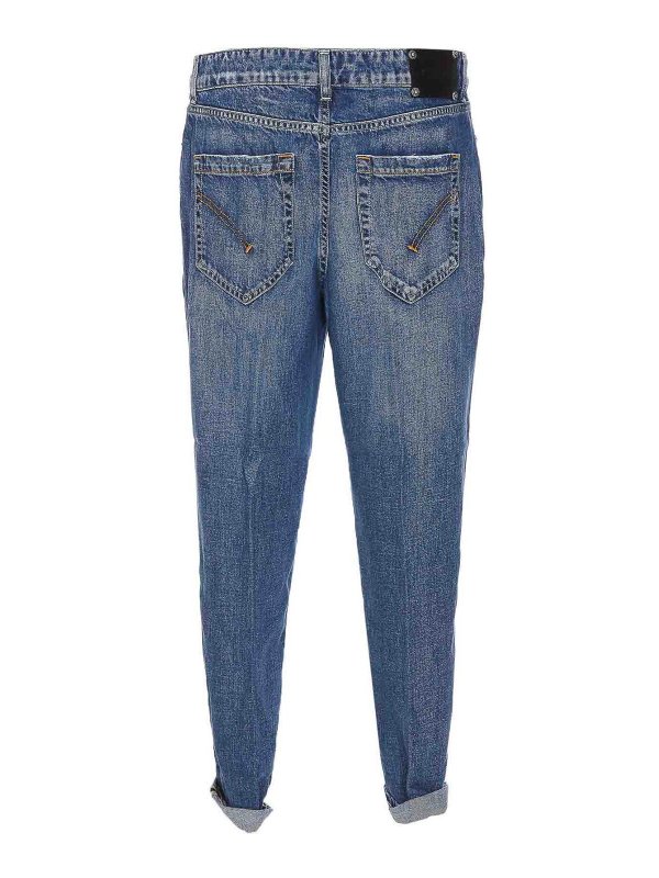 DONDUP: ストレートジーンズ online - ストレートジーンズ - ブルー