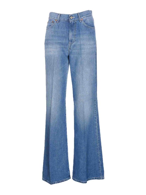 DONDUP: ストレートジーンズ - ストレートジーンズ - Amber