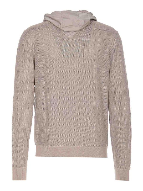 HERNO: Cardigans online - Cardigan - Beige
