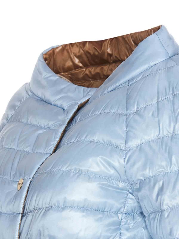 The Best Shops HERNO: ダウン・ハイテクジャケット - ダウンジャケット - ブルー