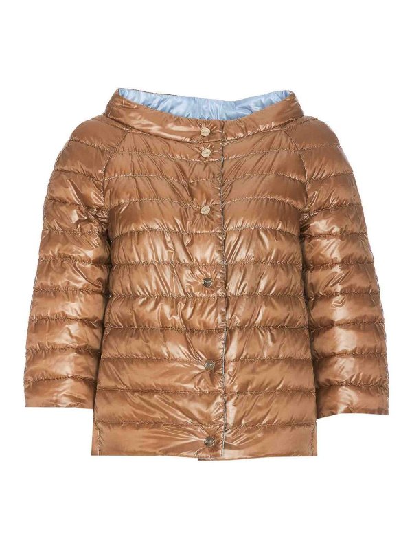 ダウンジャケット - ブルー shop online: HERNO