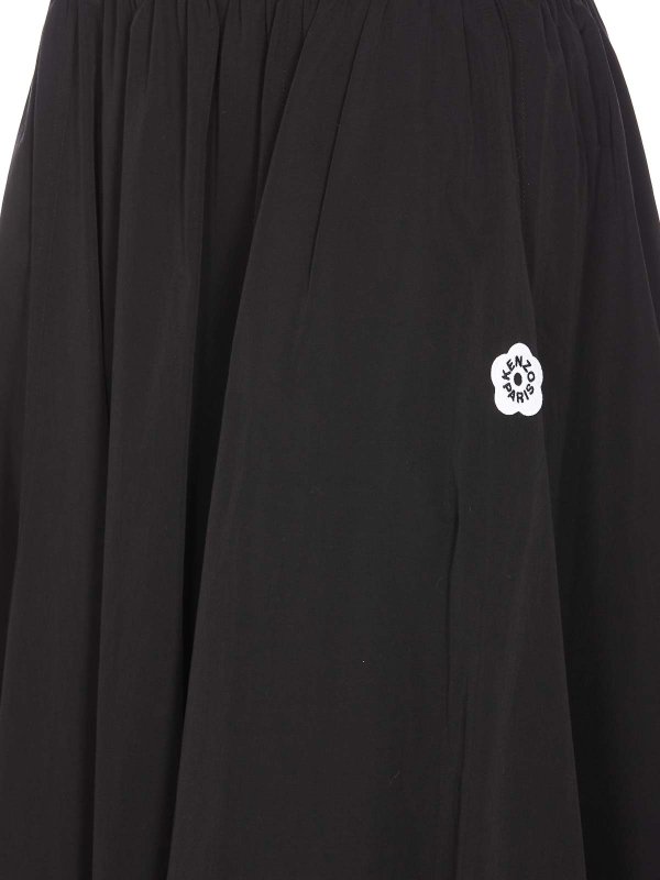The Best Shops KENZO: Knielange und Midi Röcke - Midirock - Schwarz