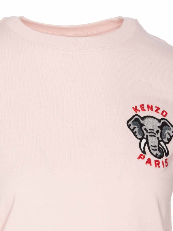 crest elephant t-shirt shop online: KENZO