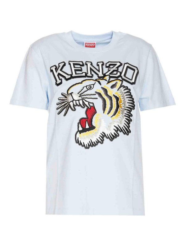 KENZO: T-shirts - T-Shirt - Bleu