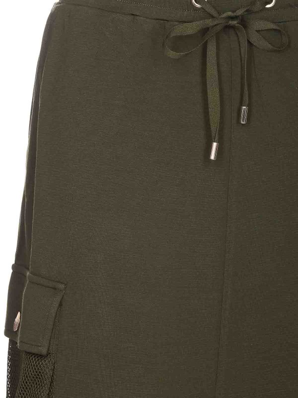 膝丈/ミディスカート - 緑 shop online: Liu Jo