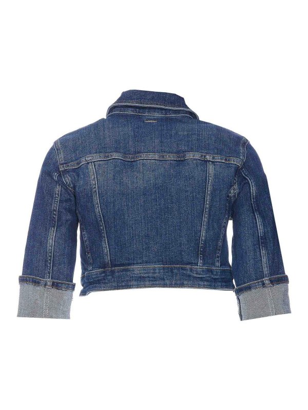 Liu Jo: denim jacket online - Denim jacket with frontal buttons