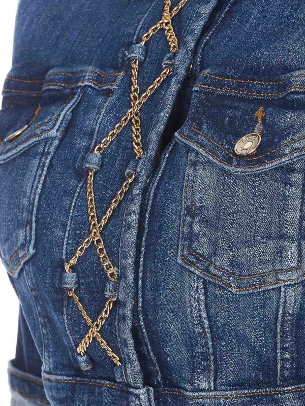 The Best Shops Liu Jo: denim jacket - Denim jacket with frontal buttons