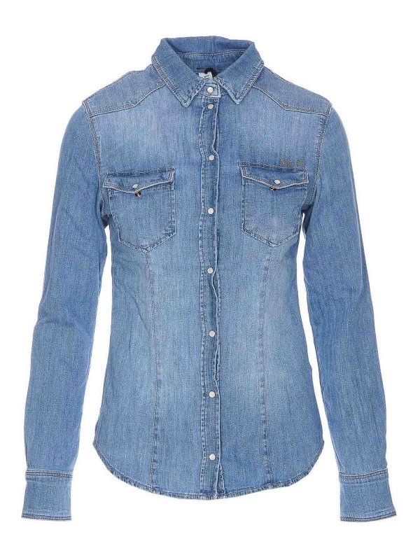 Liu Jo: Hemden - Hemd - Blau