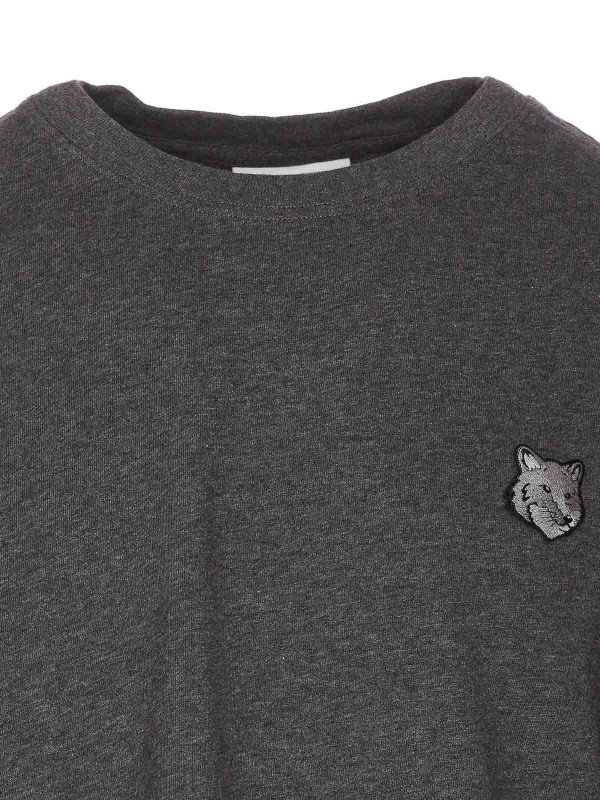 T-Shirt - Gris shop online: MAISON KITSUNÉ