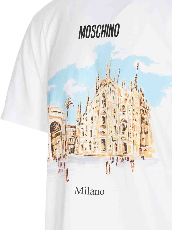 The Best Shops MOSCHINO: T-shirts - T-Shirt - Weiß
