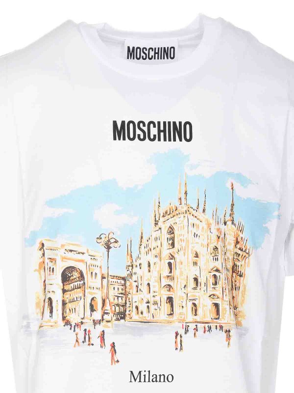 T-Shirt - Weiß shop online: MOSCHINO