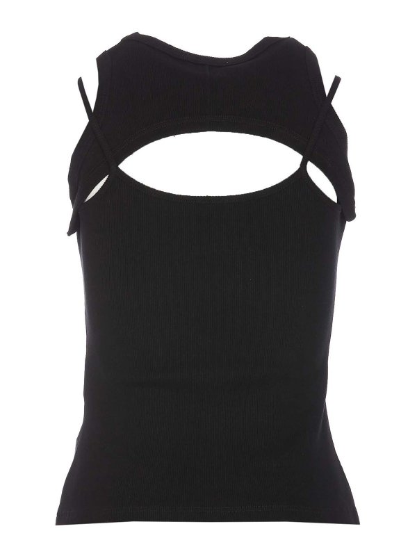 OFF-WHITE: Tops & Tank tops online - Off stamp logo top