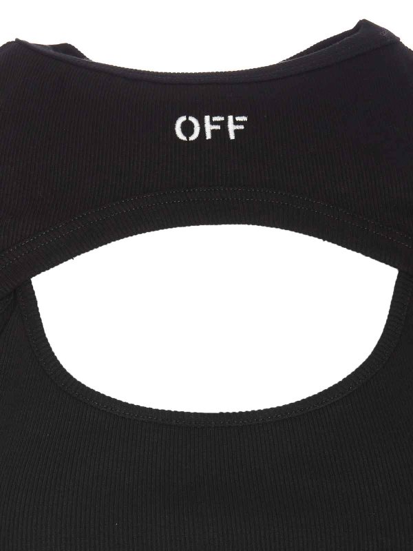 Off stamp logo top shop online: OFF-WHITE