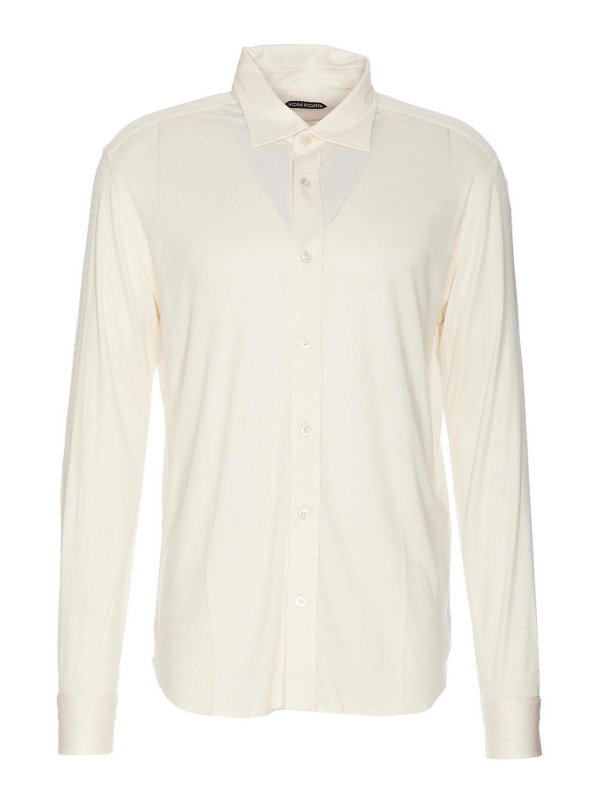 TOM FORD: Camisas - Camisa - Blanco