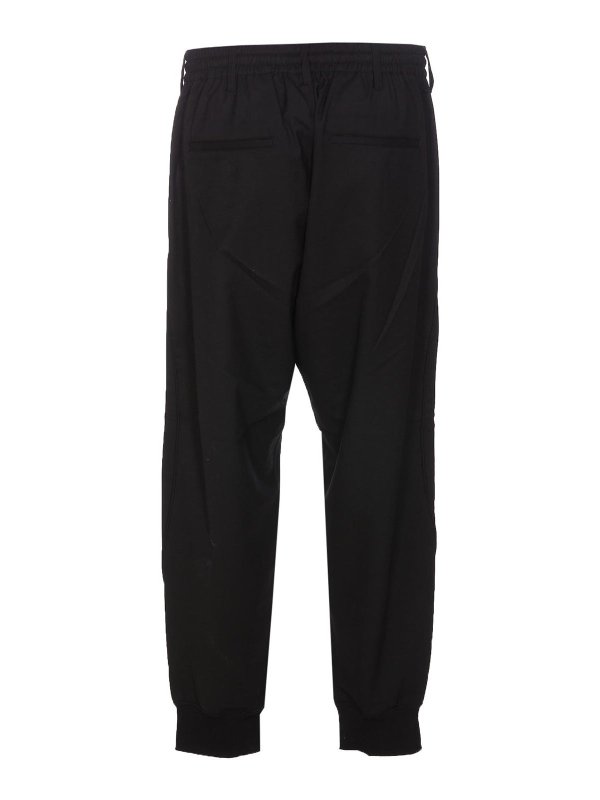 Y-3: casual trousers online - Logo track pants
