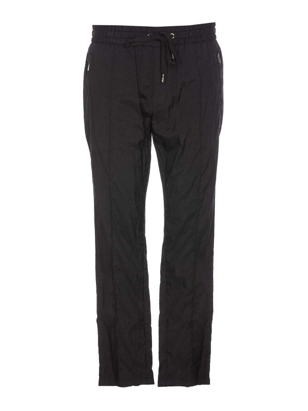 DOLCE & GABBANA: tracksuit bottoms - Nylon track pants