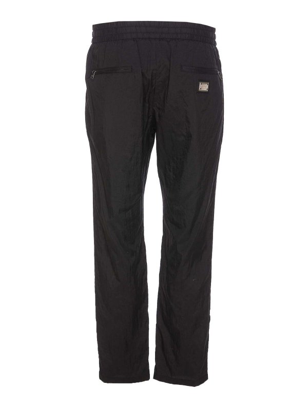 DOLCE & GABBANA: tracksuit bottoms online - Nylon track pants