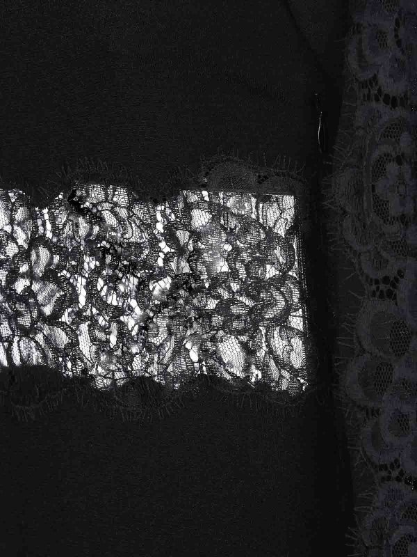 The Best Shops DOLCE & GABBANA: Strickpullover mit Rundhalsausschnitt - Rundhalspullover - Schwarz