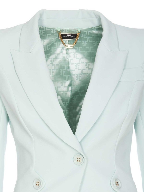 Double breasted jacket shop online: ELISABETTA FRANCHI